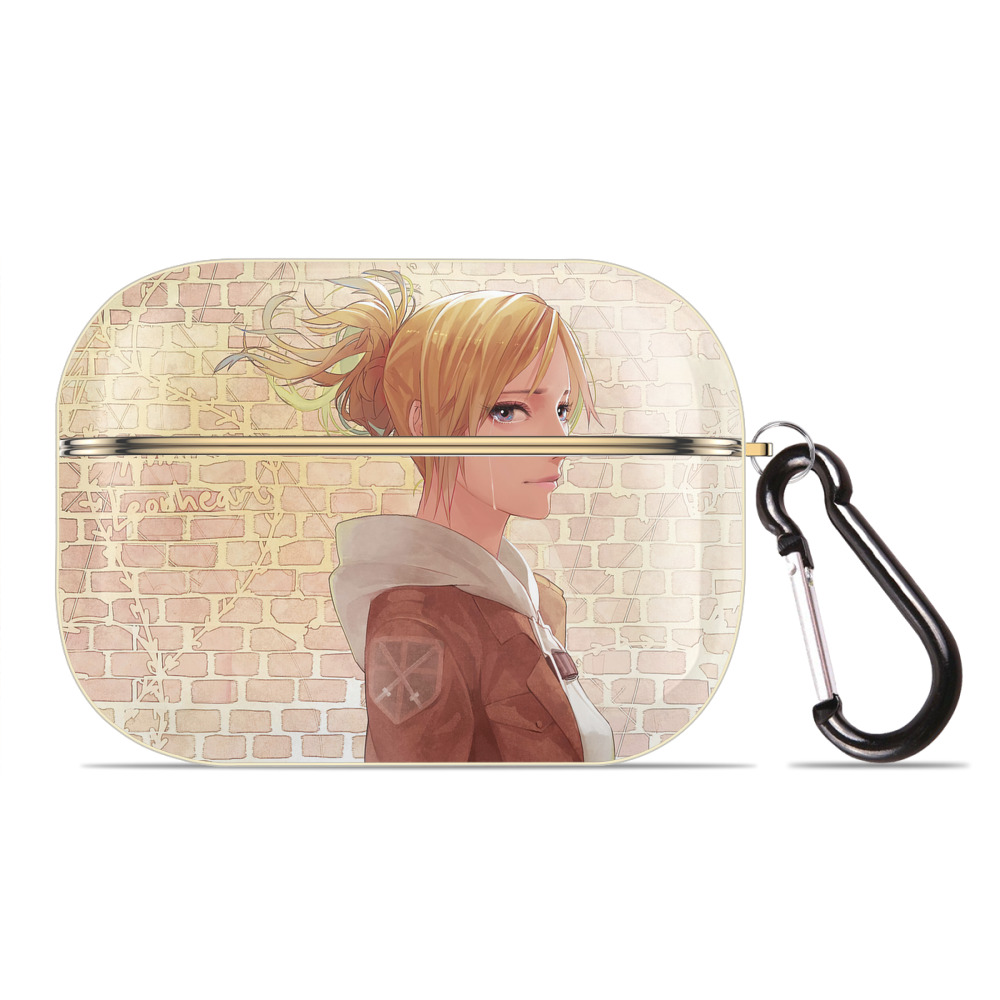 （画像用） 進撃の巨人 Attack on Titan 【AirPods Pro用】ハードシェル保護ケース｜耐衝撃・防指紋・カラビナ付き商品仕様