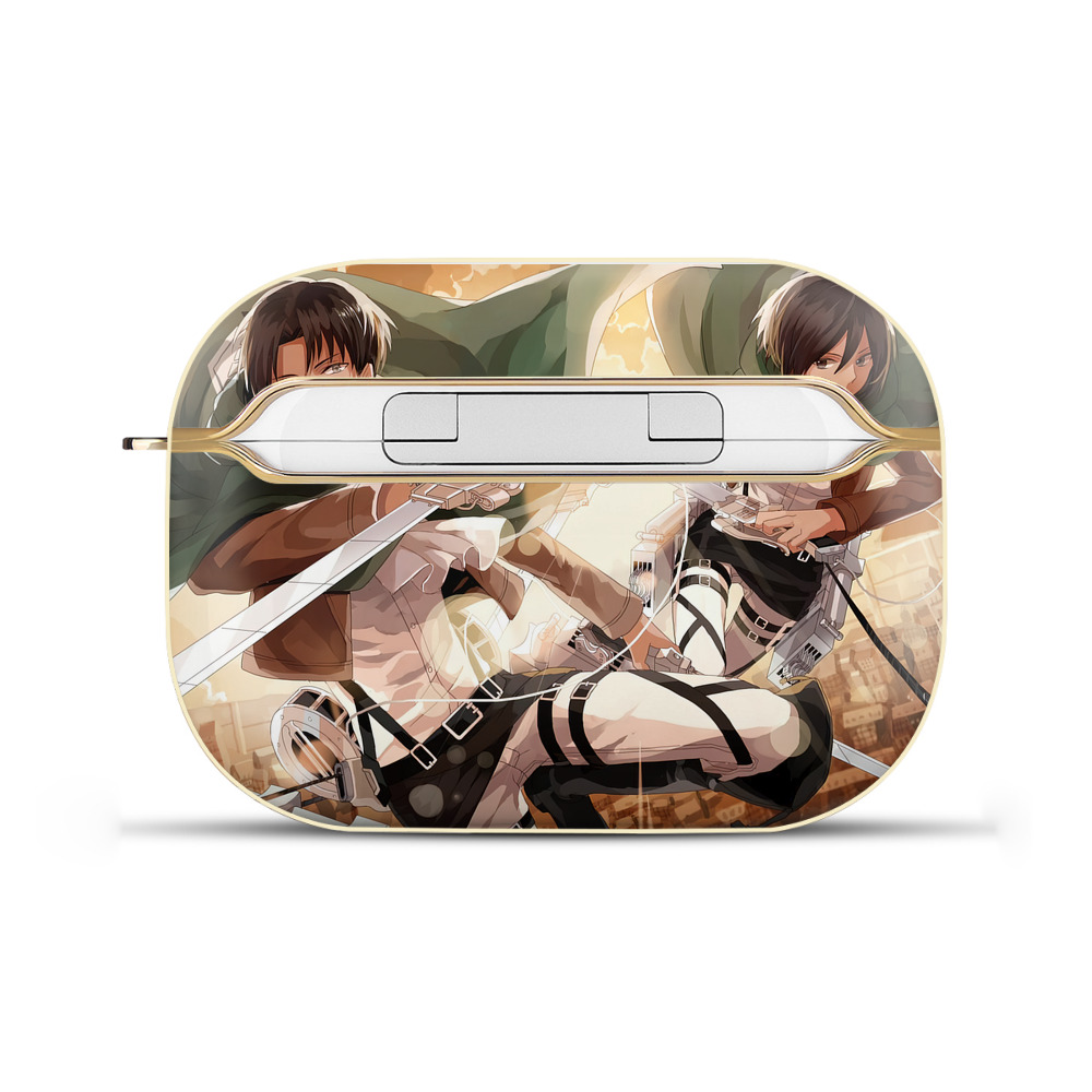 （画像用） 進撃の巨人 Attack on Titan 【AirPods Pro用】ハードシェル保護ケース｜耐衝撃・防指紋・カラビナ付き商品仕様