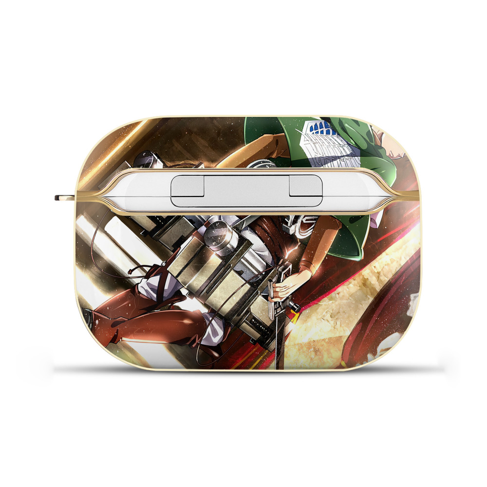 （画像用） 進撃の巨人 Attack on Titan 【AirPods Pro用】ハードシェル保護ケース｜耐衝撃・防指紋・カラビナ付き商品仕様