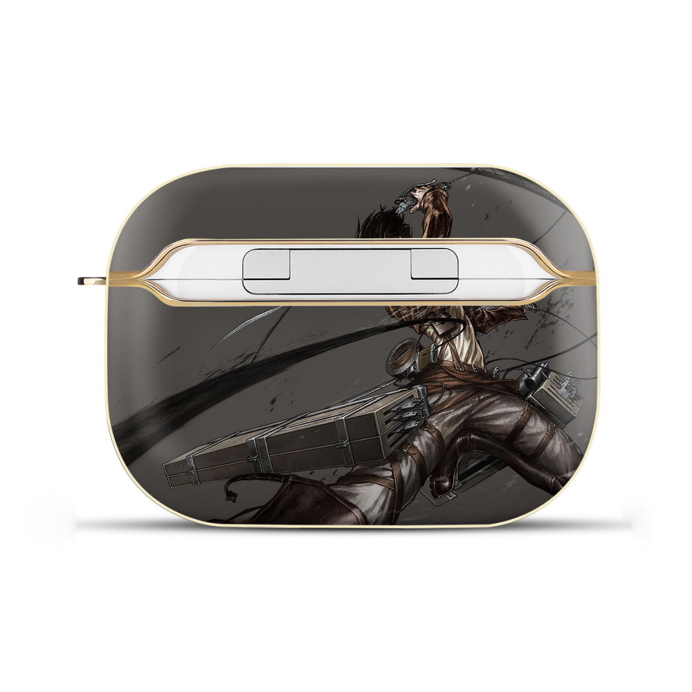 （画像用） 進撃の巨人 Attack on Titan 【AirPods Pro用】ハードシェル保護ケース｜耐衝撃・防指紋・カラビナ付き商品仕様