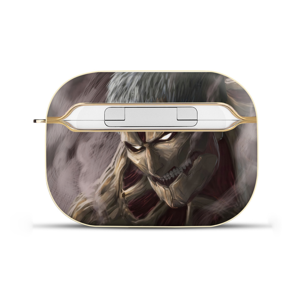 （画像用） 進撃の巨人 Attack on Titan 【AirPods Pro用】ハードシェル保護ケース｜耐衝撃・防指紋・カラビナ付き商品仕様