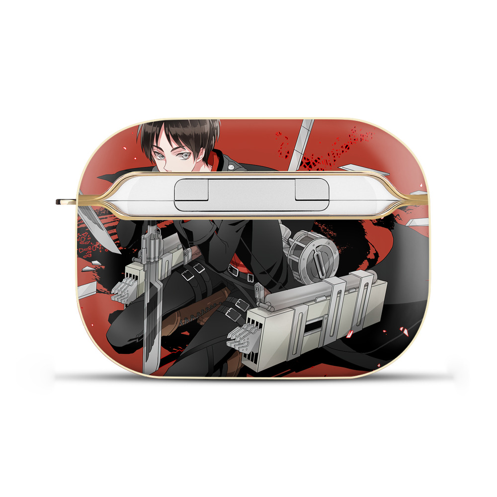 （画像用） 進撃の巨人 Attack on Titan 【AirPods Pro用】ハードシェル保護ケース｜耐衝撃・防指紋・カラビナ付き商品仕様