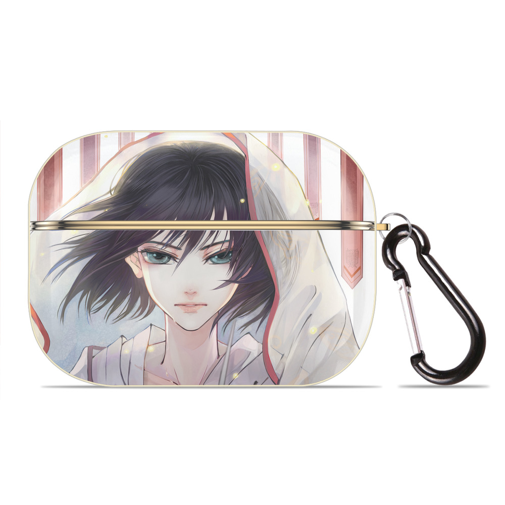 （画像用） 進撃の巨人 Attack on Titan 【AirPods Pro用】ハードシェル保護ケース｜耐衝撃・防指紋・カラビナ付き商品仕様