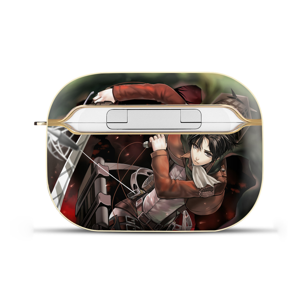 （画像用） 進撃の巨人 Attack on Titan 【AirPods Pro用】ハードシェル保護ケース｜耐衝撃・防指紋・カラビナ付き商品仕様