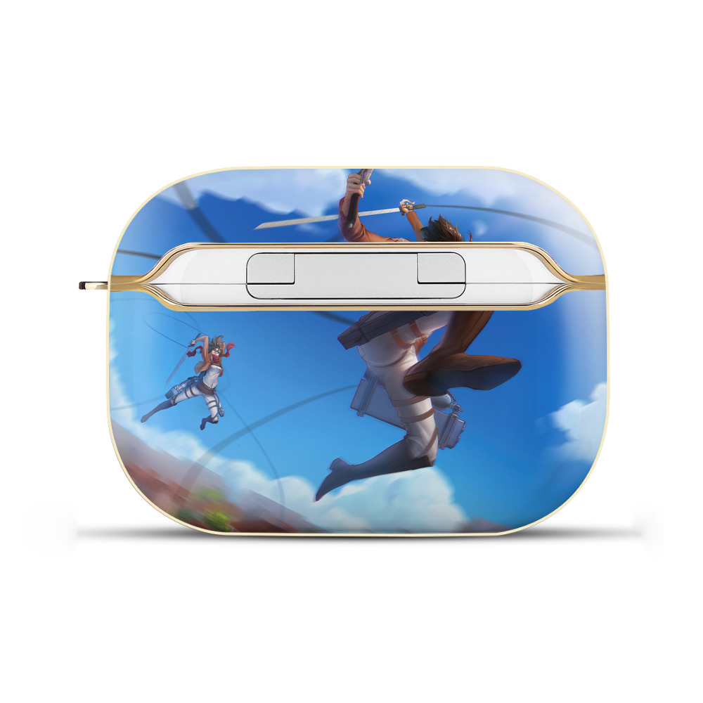 （画像用） 進撃の巨人 Attack on Titan 【AirPods Pro用】ハードシェル保護ケース｜耐衝撃・防指紋・カラビナ付き商品仕様