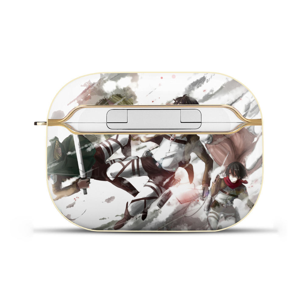 （画像用） 進撃の巨人 Attack on Titan 【AirPods Pro用】ハードシェル保護ケース｜耐衝撃・防指紋・カラビナ付き商品仕様