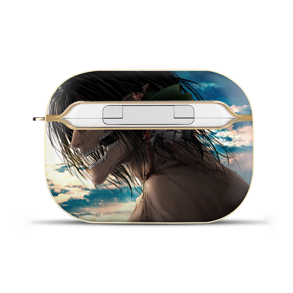（画像用） 進撃の巨人 Attack on Titan 【AirPods Pro用】ハードシェル保護ケース｜耐衝撃・防指紋・カラビナ付き商品仕様