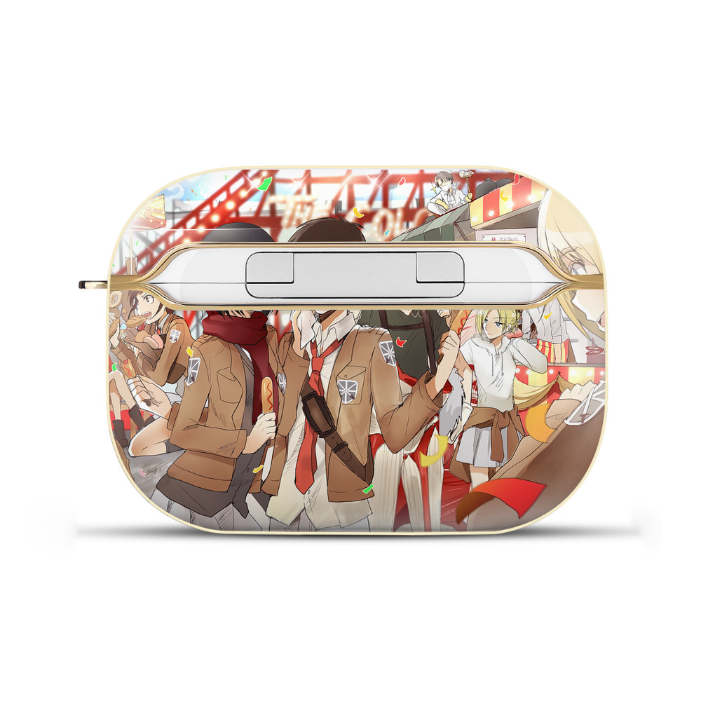 （画像用） 進撃の巨人 Attack on Titan 【AirPods Pro用】ハードシェル保護ケース｜耐衝撃・防指紋・カラビナ付き商品仕様