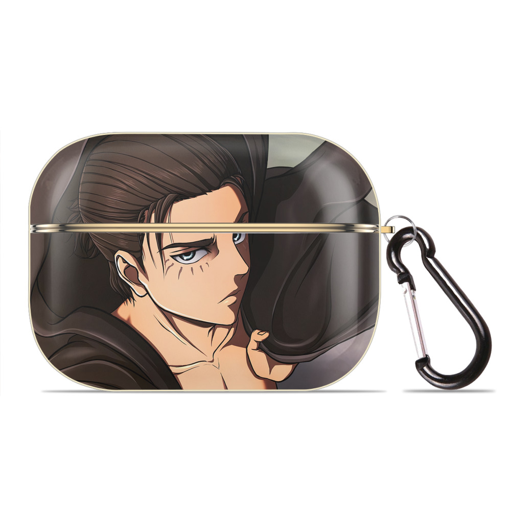 （画像用） 進撃の巨人 Attack on Titan 【AirPods Pro用】ハードシェル保護ケース｜耐衝撃・防指紋・カラビナ付き商品仕様