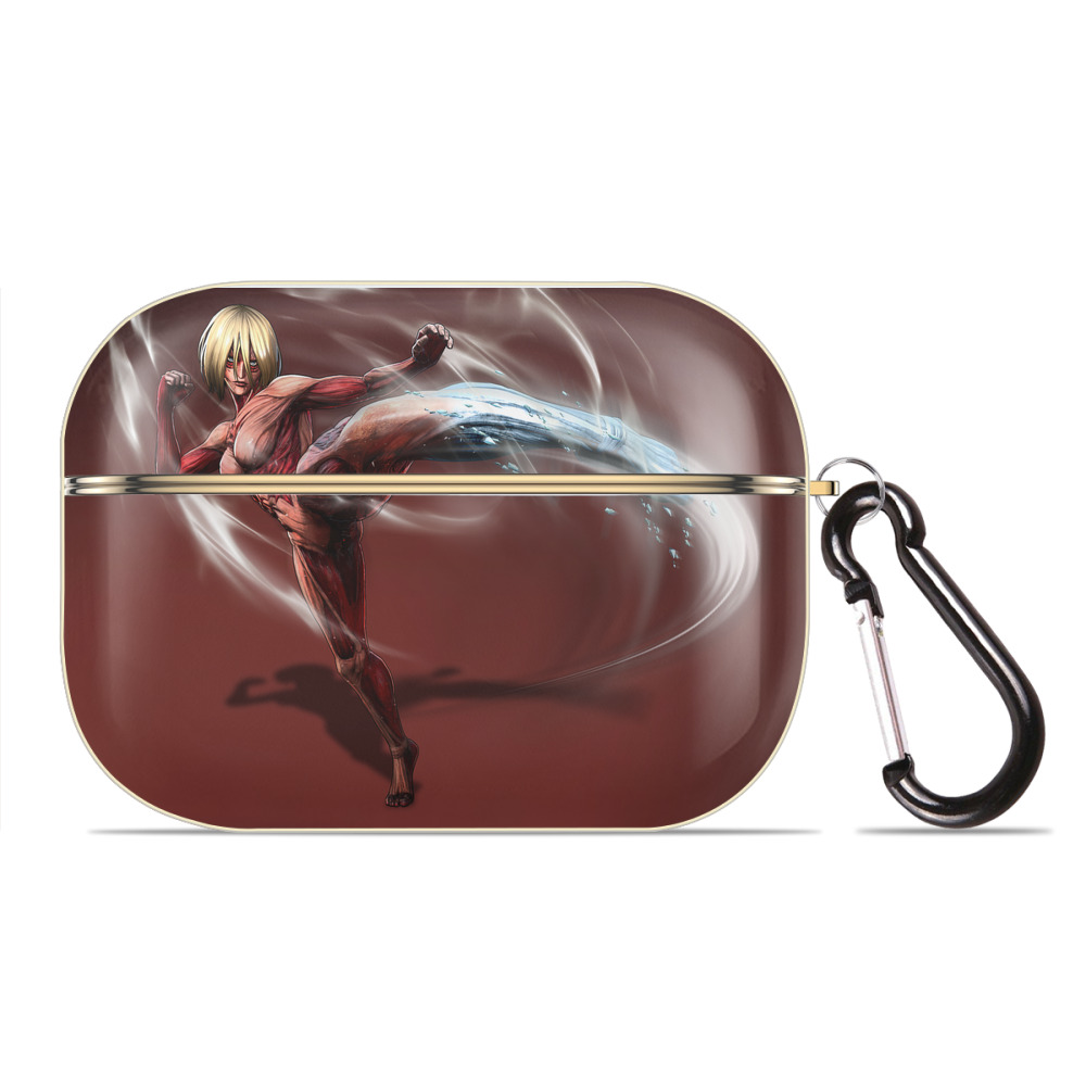 （画像用） 進撃の巨人 Attack on Titan 【AirPods Pro用】ハードシェル保護ケース｜耐衝撃・防指紋・カラビナ付き商品仕様