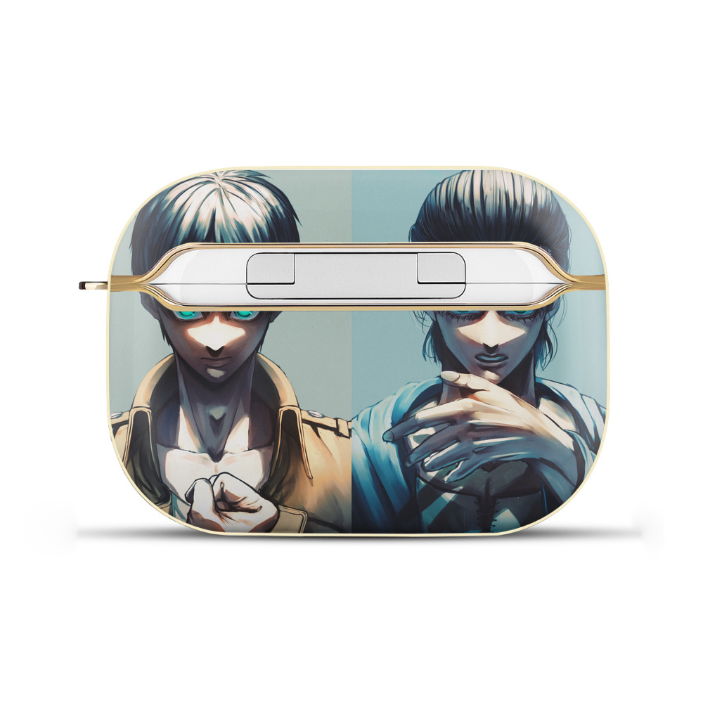 （画像用） 進撃の巨人 Attack on Titan 【AirPods Pro用】ハードシェル保護ケース｜耐衝撃・防指紋・カラビナ付き商品仕様