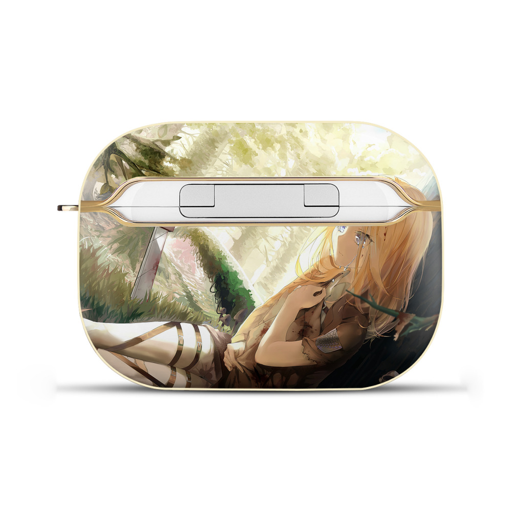 （画像用） 進撃の巨人 Attack on Titan 【AirPods Pro用】ハードシェル保護ケース｜耐衝撃・防指紋・カラビナ付き商品仕様