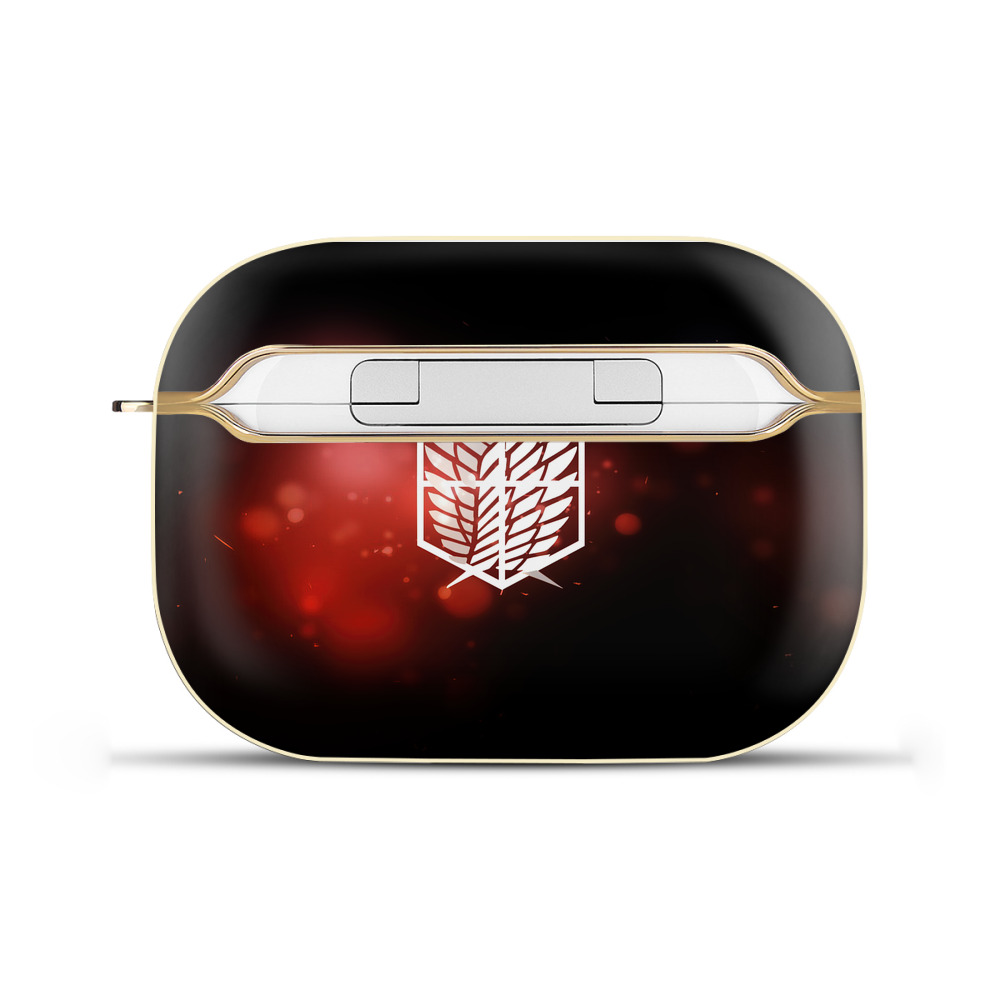 （画像用） 進撃の巨人 Attack on Titan 【AirPods Pro用】ハードシェル保護ケース｜耐衝撃・防指紋・カラビナ付き商品仕様