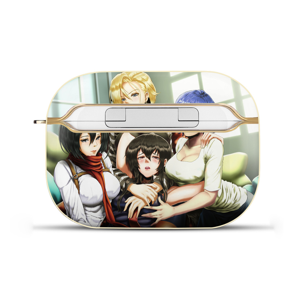 （画像用） 進撃の巨人 Attack on Titan 【AirPods Pro用】ハードシェル保護ケース｜耐衝撃・防指紋・カラビナ付き商品仕様