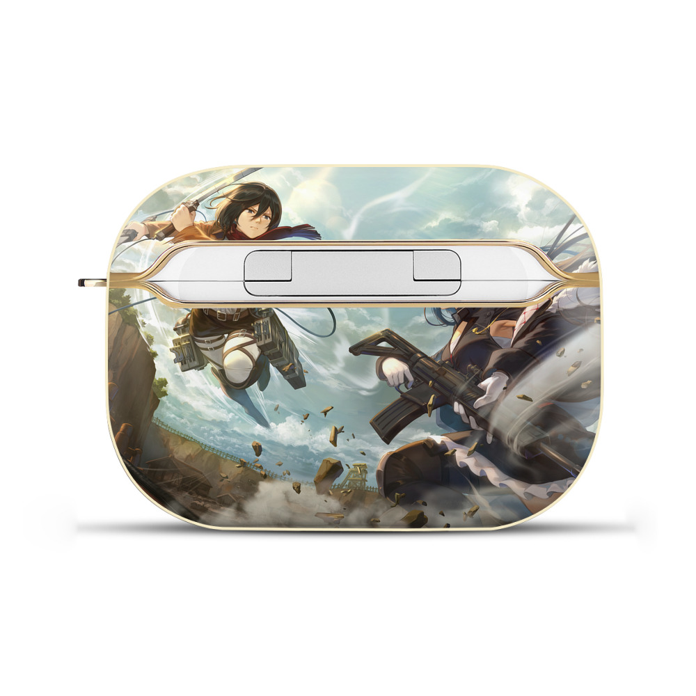 （画像用） 進撃の巨人 Attack on Titan 【AirPods Pro用】ハードシェル保護ケース｜耐衝撃・防指紋・カラビナ付き商品仕様