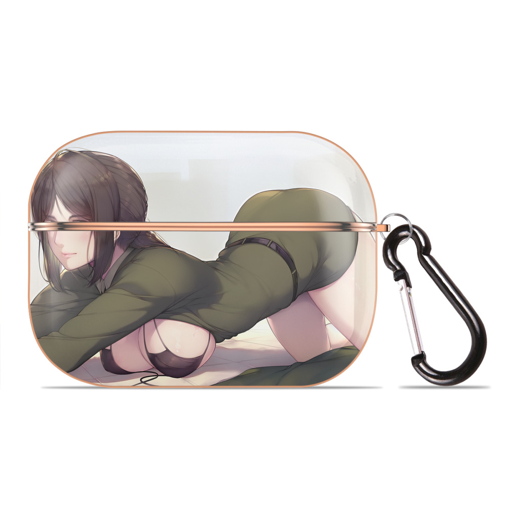 （画像用） 進撃の巨人 Attack on Titan 【AirPods Pro用】ハードシェル保護ケース｜耐衝撃・防指紋・カラビナ付き商品仕様