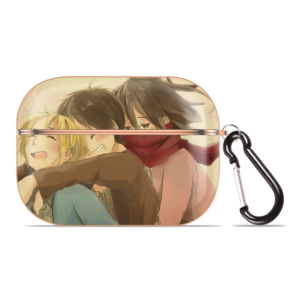 （画像用） 進撃の巨人 Attack on Titan 【AirPods Pro用】ハードシェル保護ケース｜耐衝撃・防指紋・カラビナ付き商品仕様