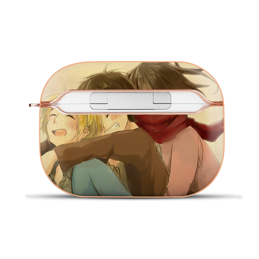 （画像用） 進撃の巨人 Attack on Titan 【AirPods Pro用】ハードシェル保護ケース｜耐衝撃・防指紋・カラビナ付き商品仕様