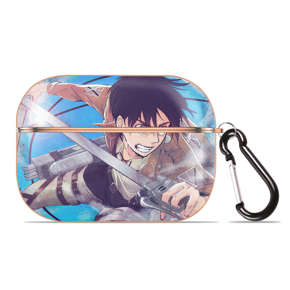 （画像用） 進撃の巨人 Attack on Titan 【AirPods Pro用】ハードシェル保護ケース｜耐衝撃・防指紋・カラビナ付き商品仕様
