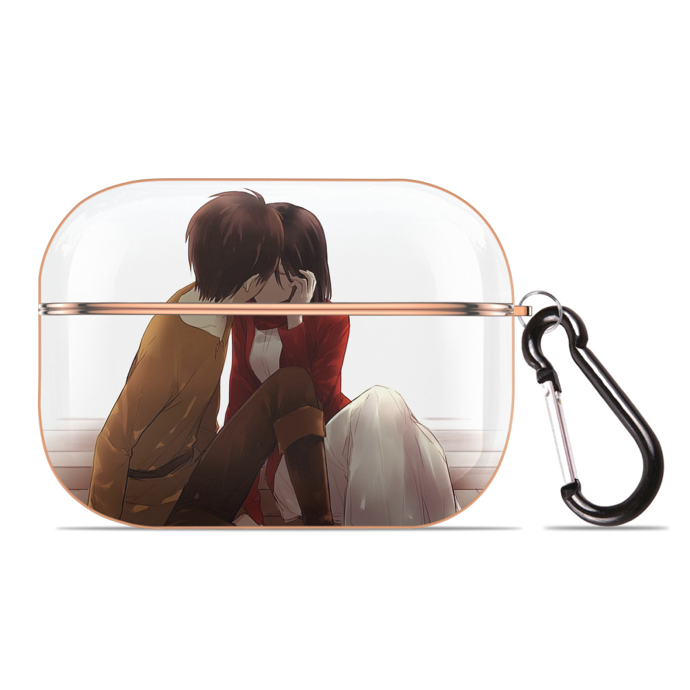 （画像用） 進撃の巨人 Attack on Titan 【AirPods Pro用】ハードシェル保護ケース｜耐衝撃・防指紋・カラビナ付き商品仕様
