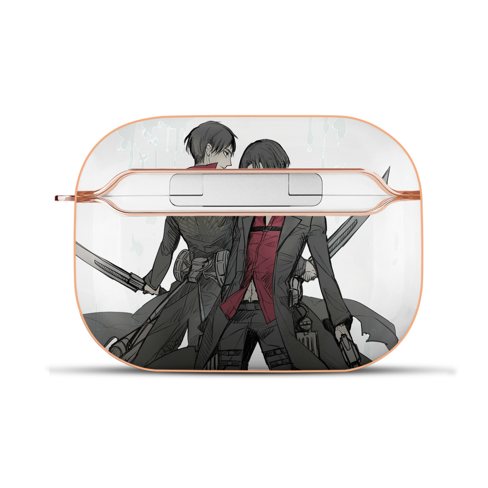 （画像用） 進撃の巨人 Attack on Titan 【AirPods Pro用】ハードシェル保護ケース｜耐衝撃・防指紋・カラビナ付き商品仕様