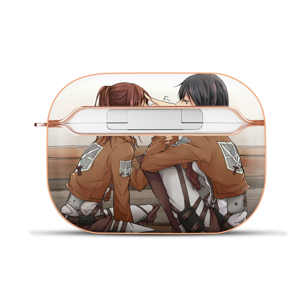 （画像用） 進撃の巨人 Attack on Titan 【AirPods Pro用】ハードシェル保護ケース｜耐衝撃・防指紋・カラビナ付き商品仕様