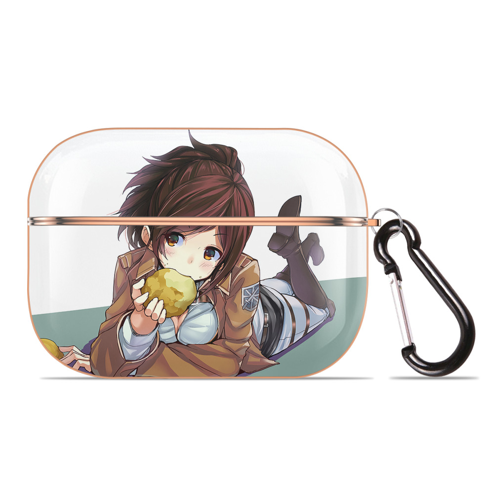 （画像用） 進撃の巨人 Attack on Titan 【AirPods Pro用】ハードシェル保護ケース｜耐衝撃・防指紋・カラビナ付き商品仕様