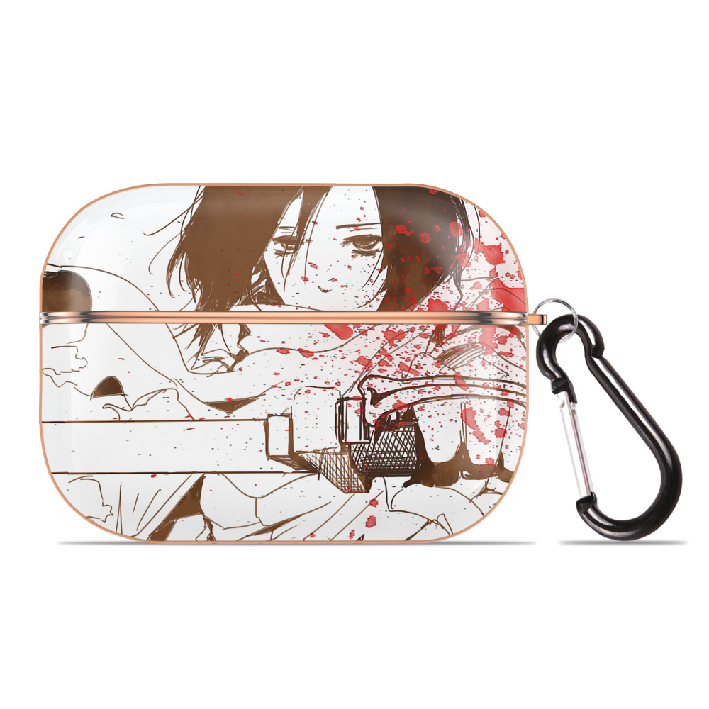 （画像用） 進撃の巨人 Attack on Titan 【AirPods Pro用】ハードシェル保護ケース｜耐衝撃・防指紋・カラビナ付き商品仕様