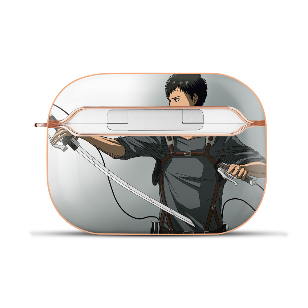 （画像用） 進撃の巨人 Attack on Titan 【AirPods Pro用】ハードシェル保護ケース｜耐衝撃・防指紋・カラビナ付き商品仕様