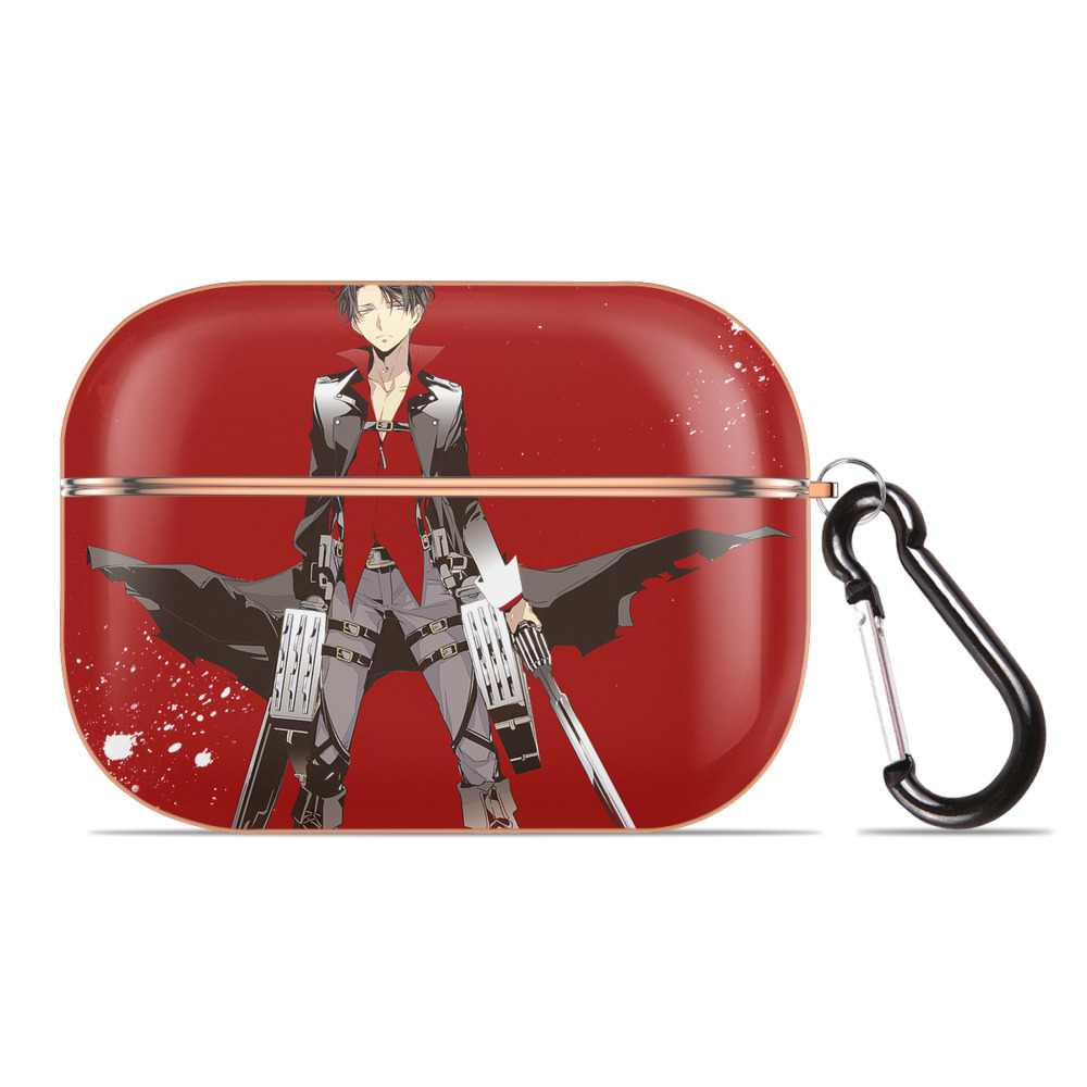 （画像用） 進撃の巨人 Attack on Titan 【AirPods Pro用】ハードシェル保護ケース｜耐衝撃・防指紋・カラビナ付き商品仕様