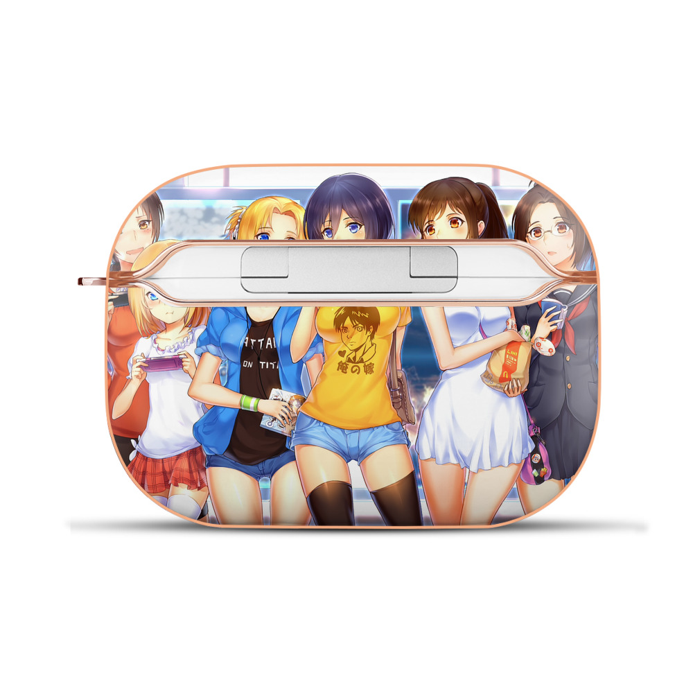 （画像用） 進撃の巨人 Attack on Titan 【AirPods Pro用】ハードシェル保護ケース｜耐衝撃・防指紋・カラビナ付き商品仕様