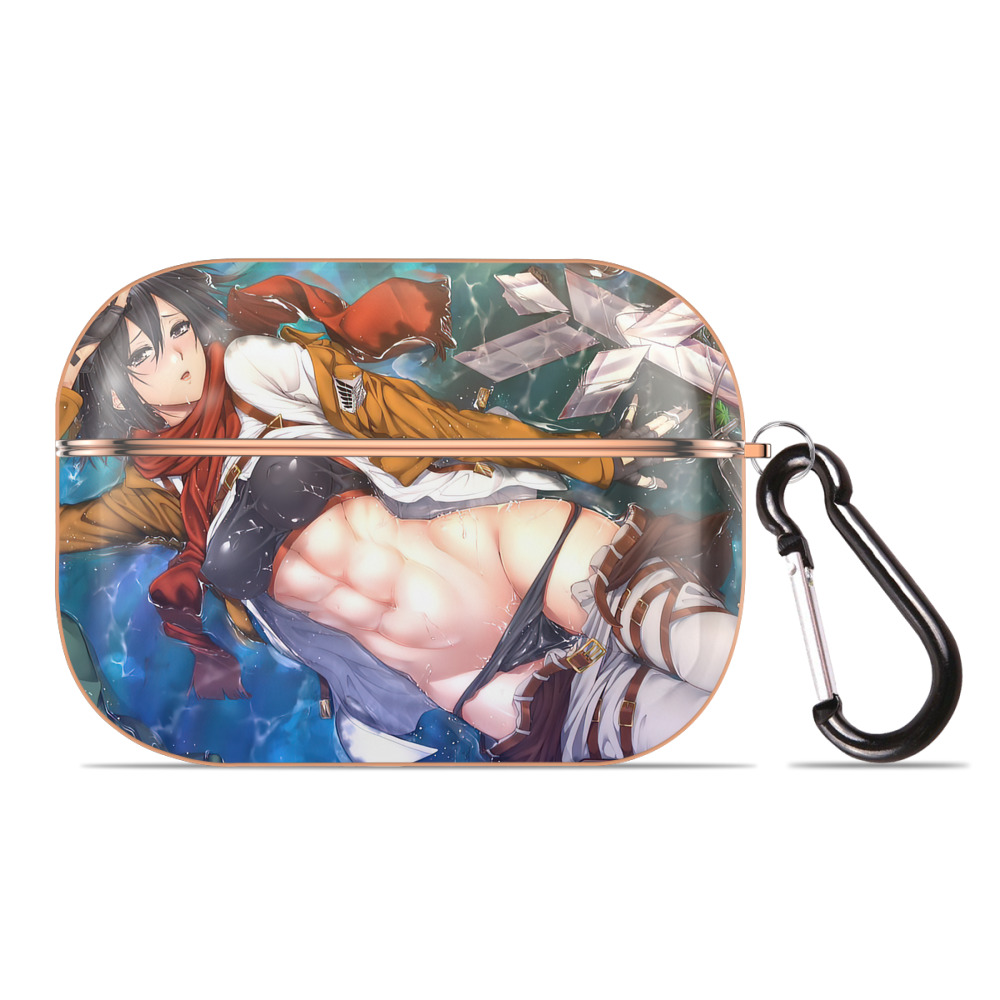 （画像用） 進撃の巨人 Attack on Titan 【AirPods Pro用】ハードシェル保護ケース｜耐衝撃・防指紋・カラビナ付き商品仕様