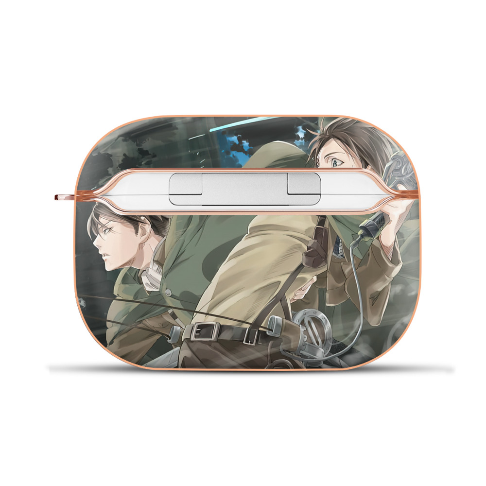 （画像用） 進撃の巨人 Attack on Titan 【AirPods Pro用】ハードシェル保護ケース｜耐衝撃・防指紋・カラビナ付き商品仕様