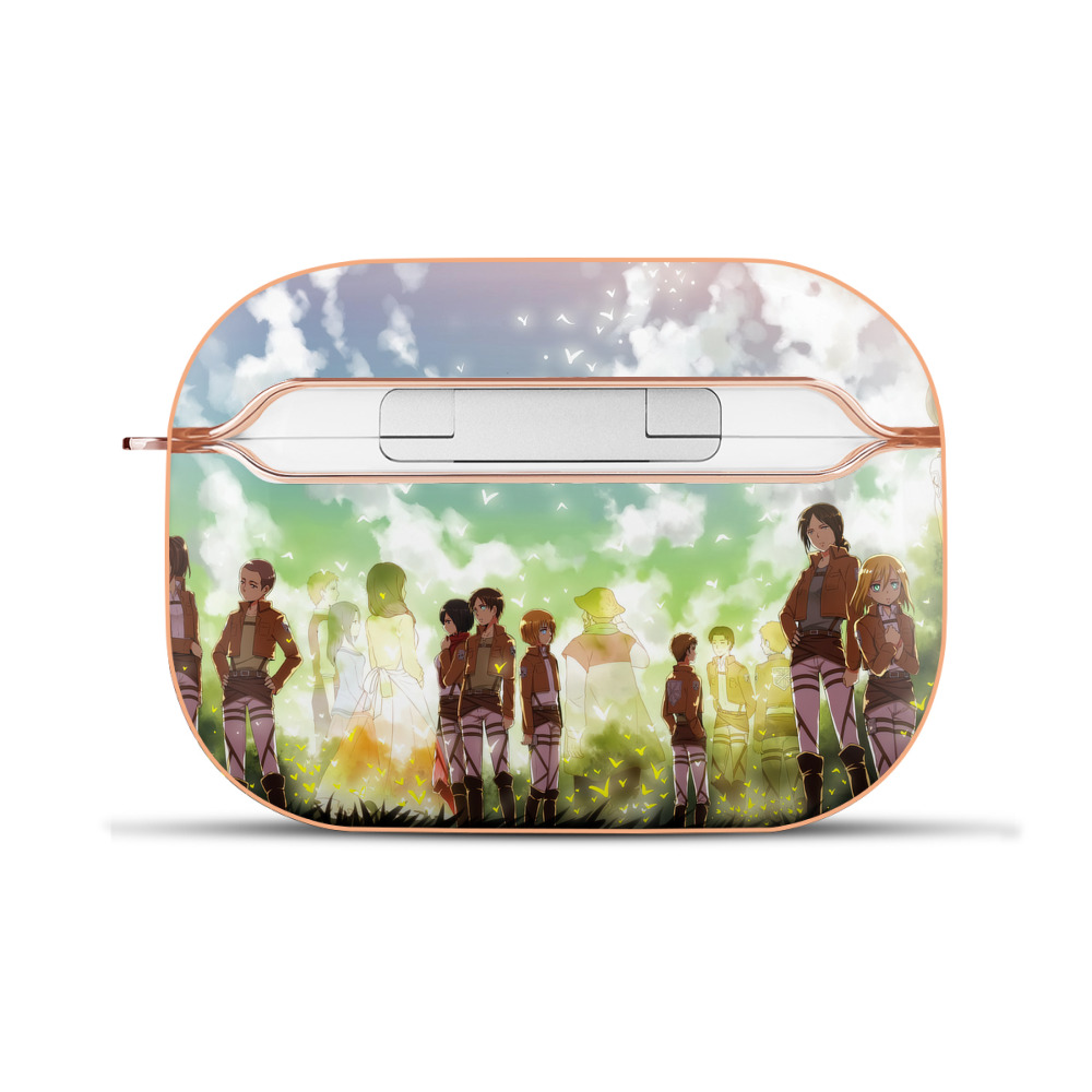 （画像用） 進撃の巨人 Attack on Titan 【AirPods Pro用】ハードシェル保護ケース｜耐衝撃・防指紋・カラビナ付き商品仕様