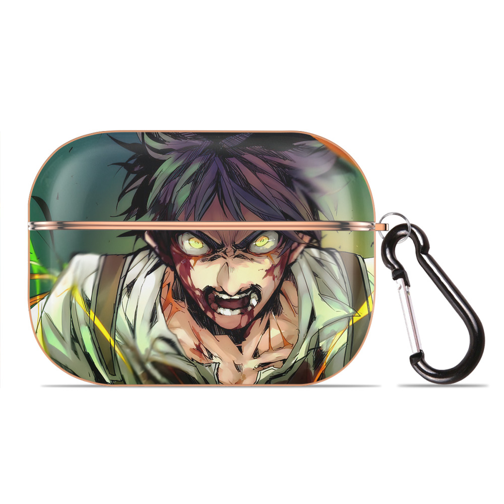 （画像用） 進撃の巨人 Attack on Titan 【AirPods Pro用】ハードシェル保護ケース｜耐衝撃・防指紋・カラビナ付き商品仕様
