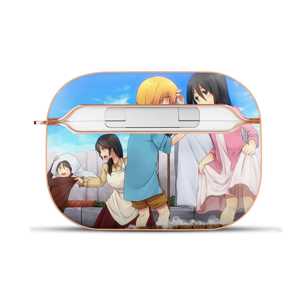 （画像用） 進撃の巨人 Attack on Titan 【AirPods Pro用】ハードシェル保護ケース｜耐衝撃・防指紋・カラビナ付き商品仕様
