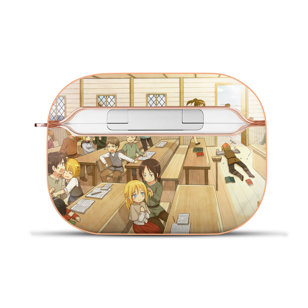（画像用） 進撃の巨人 Attack on Titan 【AirPods Pro用】ハードシェル保護ケース｜耐衝撃・防指紋・カラビナ付き商品仕様