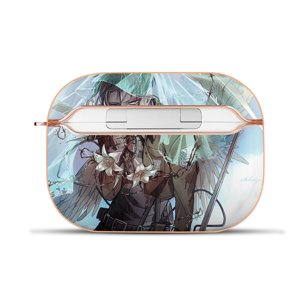 （画像用） 進撃の巨人 Attack on Titan 【AirPods Pro用】ハードシェル保護ケース｜耐衝撃・防指紋・カラビナ付き商品仕様