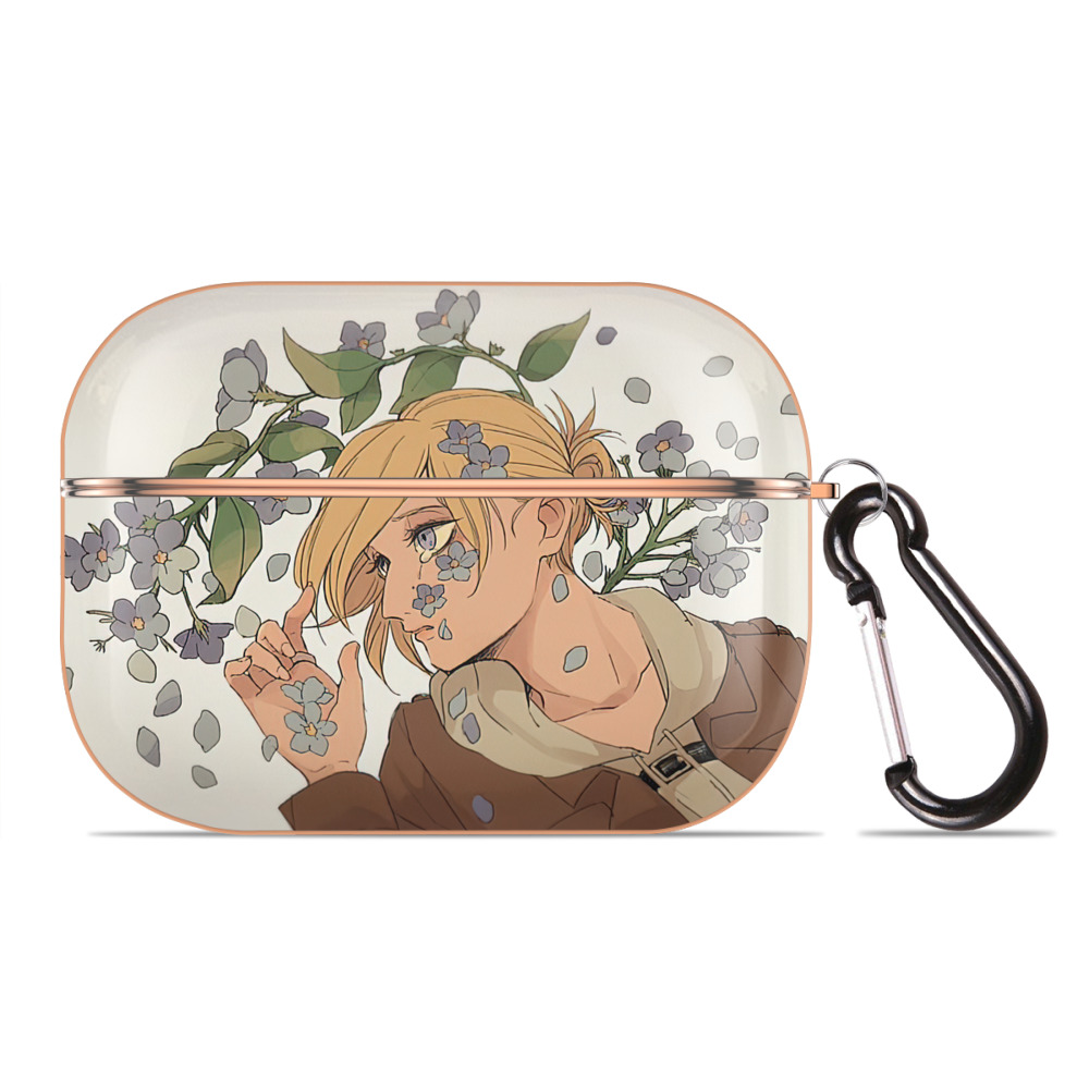 （画像用） 進撃の巨人 Attack on Titan 【AirPods Pro用】ハードシェル保護ケース｜耐衝撃・防指紋・カラビナ付き商品仕様