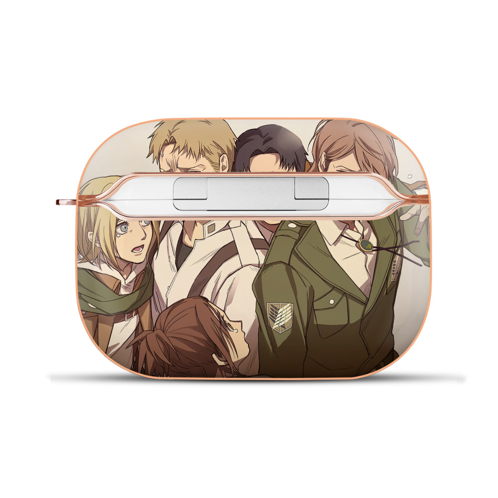 （画像用） 進撃の巨人 Attack on Titan 【AirPods Pro用】ハードシェル保護ケース｜耐衝撃・防指紋・カラビナ付き商品仕様