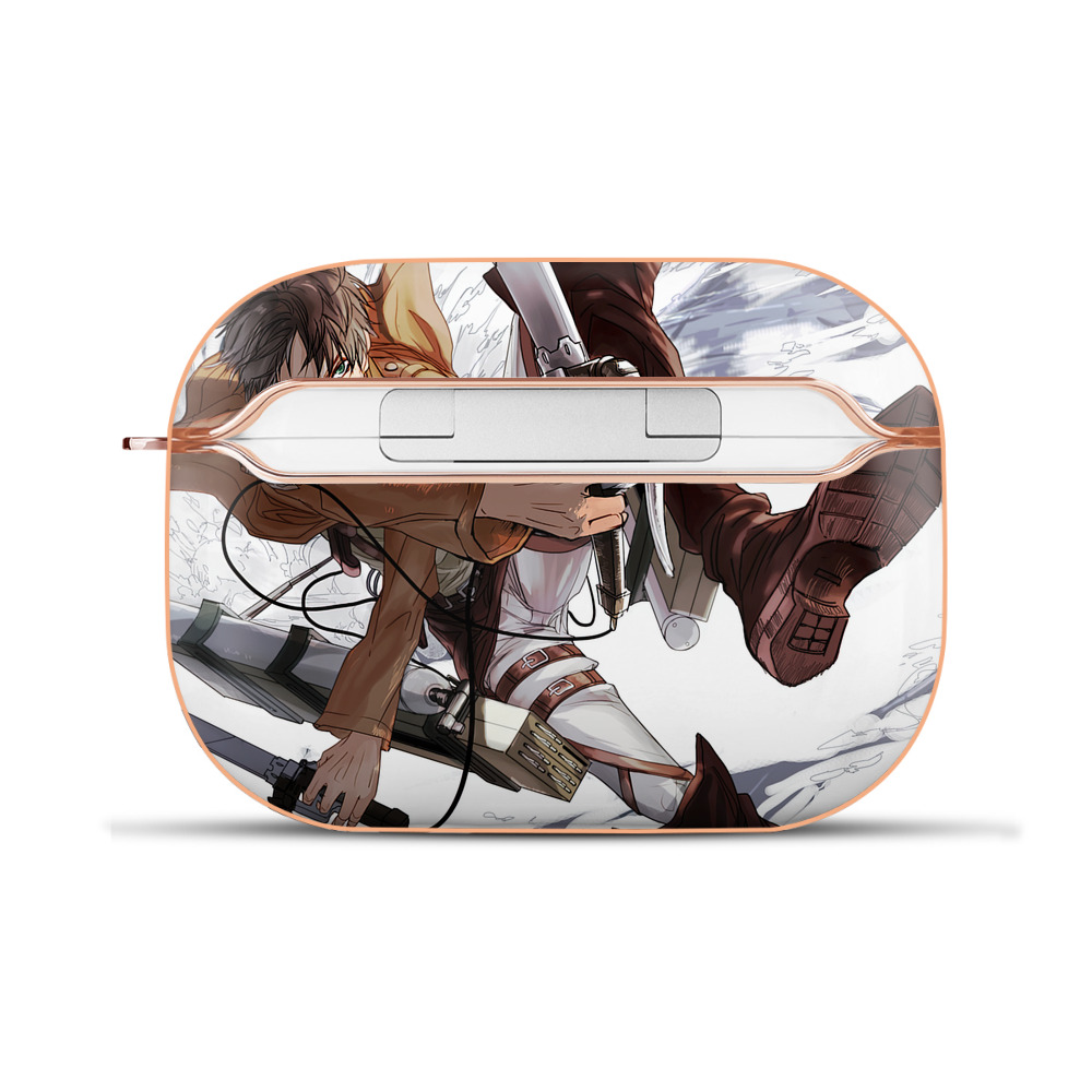 （画像用） 進撃の巨人 Attack on Titan 【AirPods Pro用】ハードシェル保護ケース｜耐衝撃・防指紋・カラビナ付き商品仕様