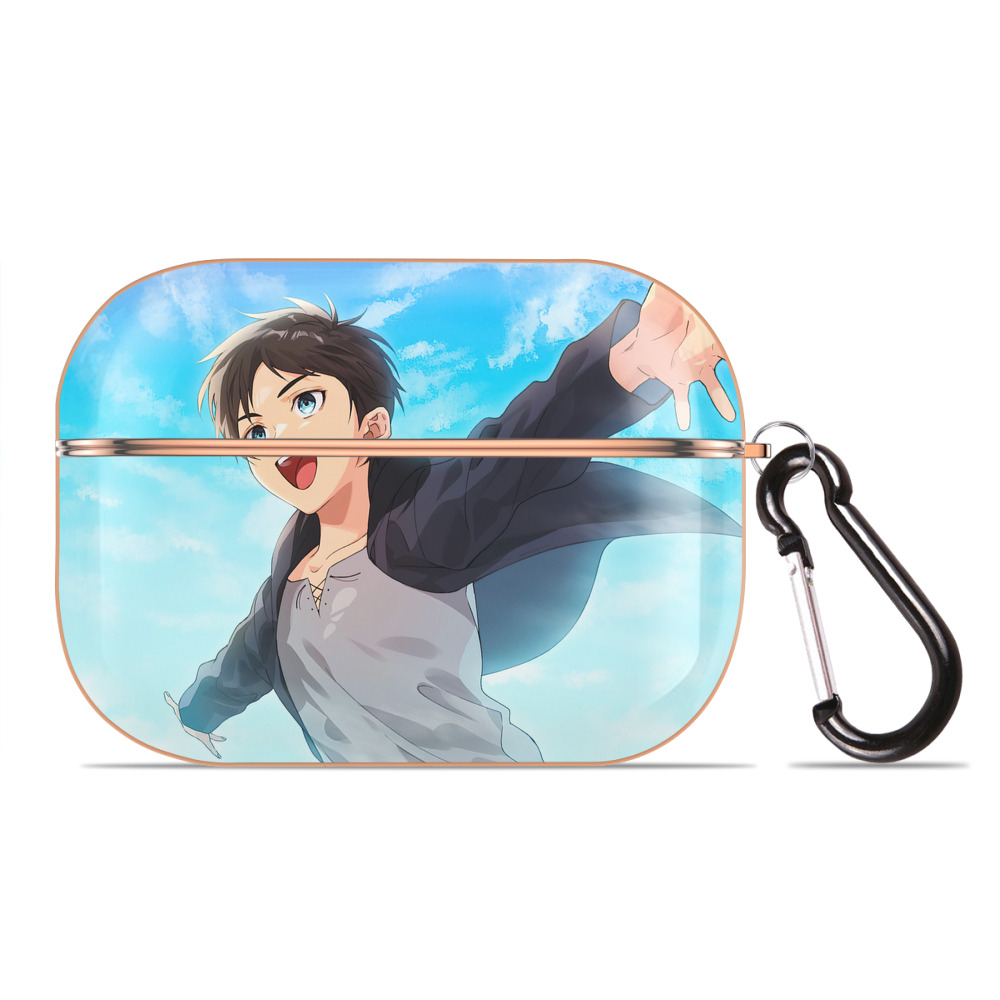 （画像用） 進撃の巨人 Attack on Titan 【AirPods Pro用】ハードシェル保護ケース｜耐衝撃・防指紋・カラビナ付き商品仕様