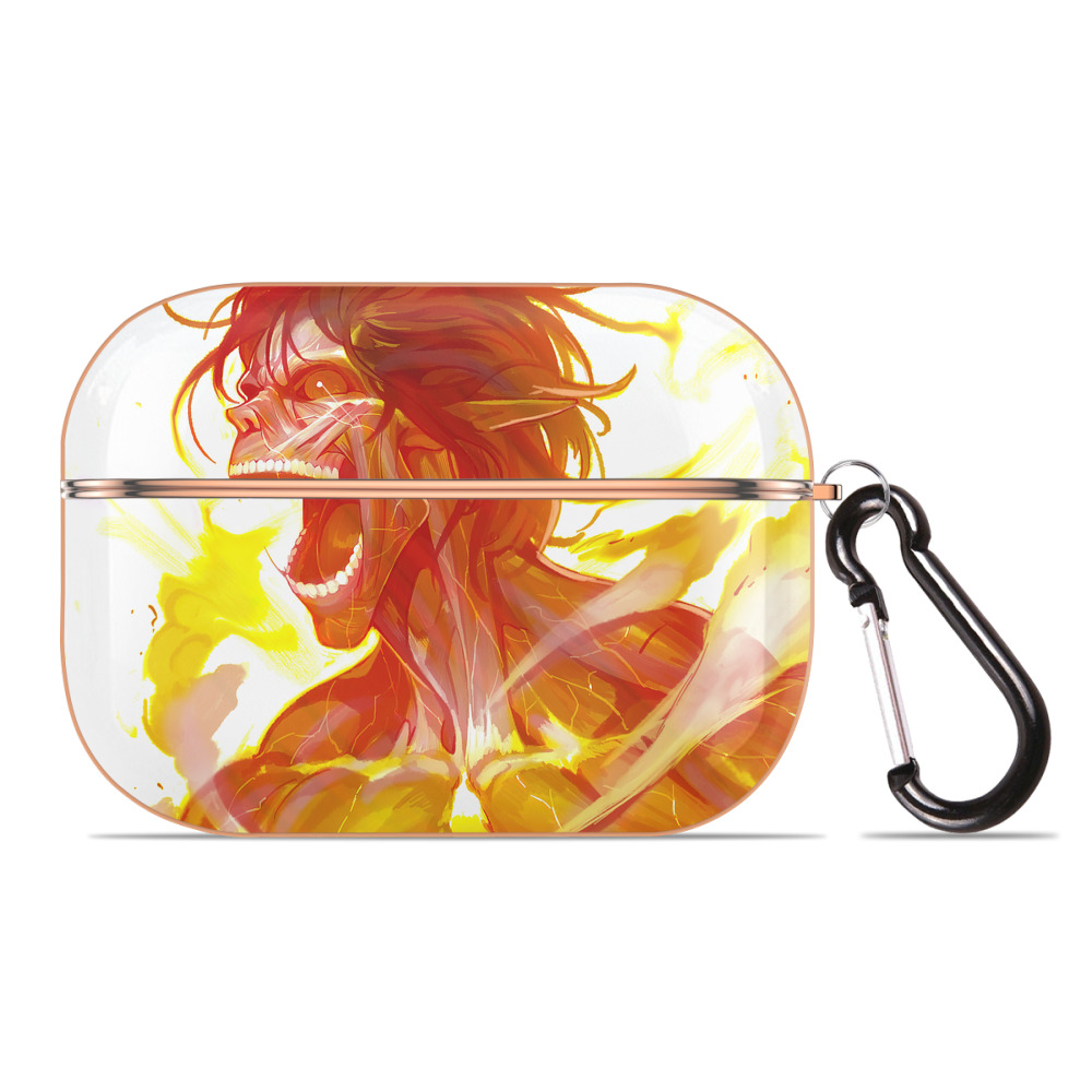 （画像用） 進撃の巨人 Attack on Titan 【AirPods Pro用】ハードシェル保護ケース｜耐衝撃・防指紋・カラビナ付き商品仕様