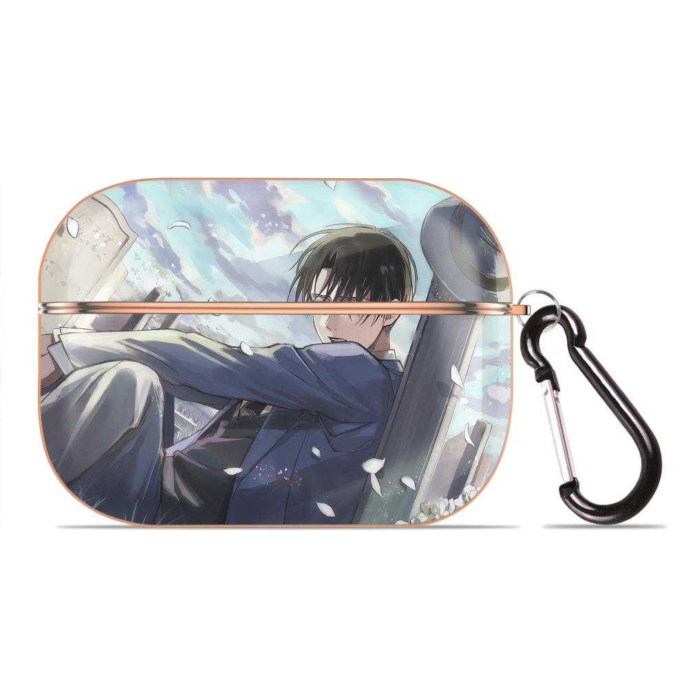 （画像用） 進撃の巨人 Attack on Titan 【AirPods Pro用】ハードシェル保護ケース｜耐衝撃・防指紋・カラビナ付き商品仕様