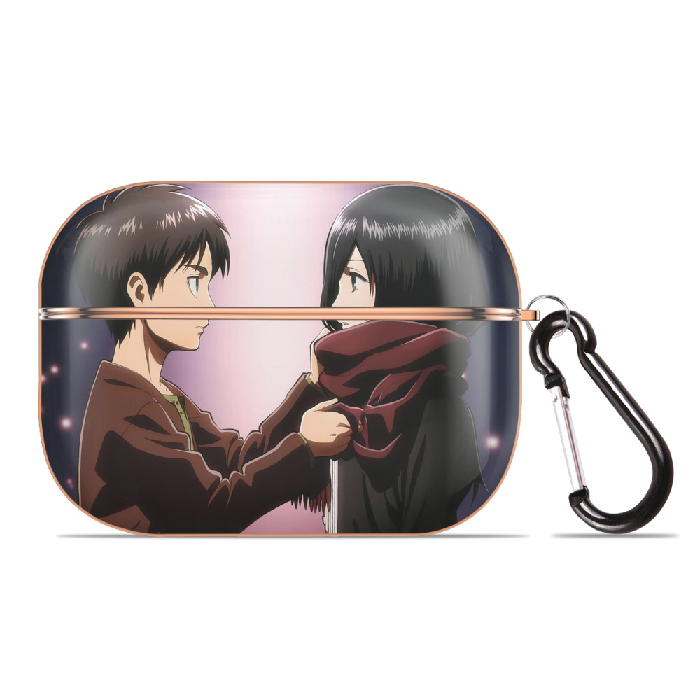 （画像用） 進撃の巨人 Attack on Titan 【AirPods Pro用】ハードシェル保護ケース｜耐衝撃・防指紋・カラビナ付き商品仕様