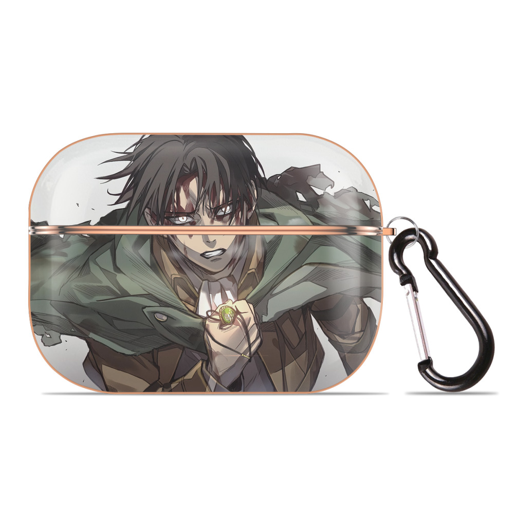 （画像用） 進撃の巨人 Attack on Titan 【AirPods Pro用】ハードシェル保護ケース｜耐衝撃・防指紋・カラビナ付き商品仕様