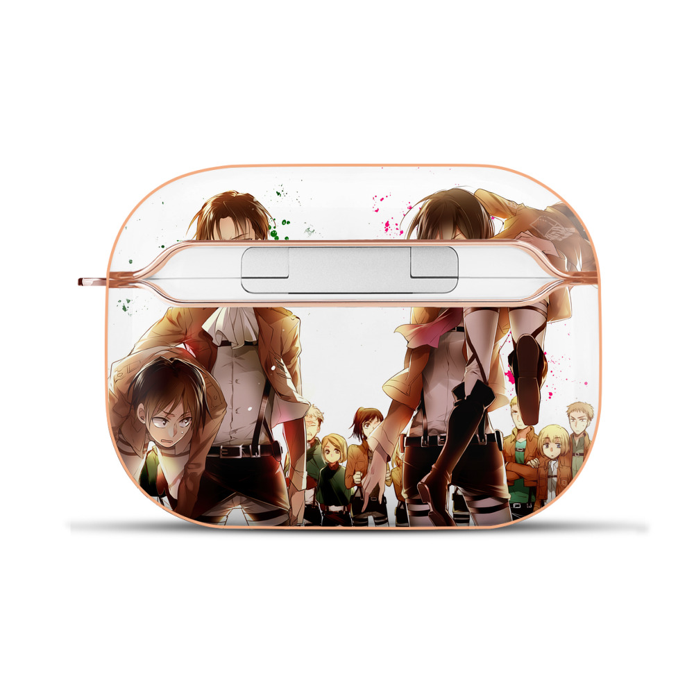 （画像用） 進撃の巨人 Attack on Titan 【AirPods Pro用】ハードシェル保護ケース｜耐衝撃・防指紋・カラビナ付き商品仕様