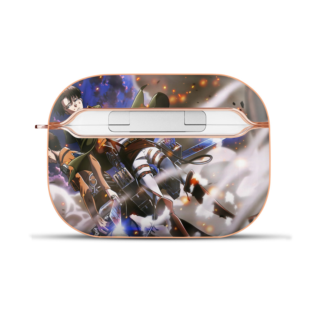 （画像用） 進撃の巨人 Attack on Titan 【AirPods Pro用】ハードシェル保護ケース｜耐衝撃・防指紋・カラビナ付き商品仕様