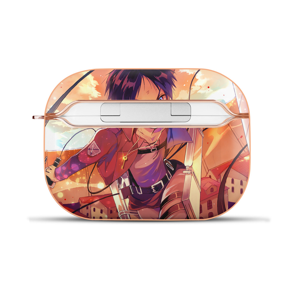 （画像用） 進撃の巨人 Attack on Titan 【AirPods Pro用】ハードシェル保護ケース｜耐衝撃・防指紋・カラビナ付き商品仕様