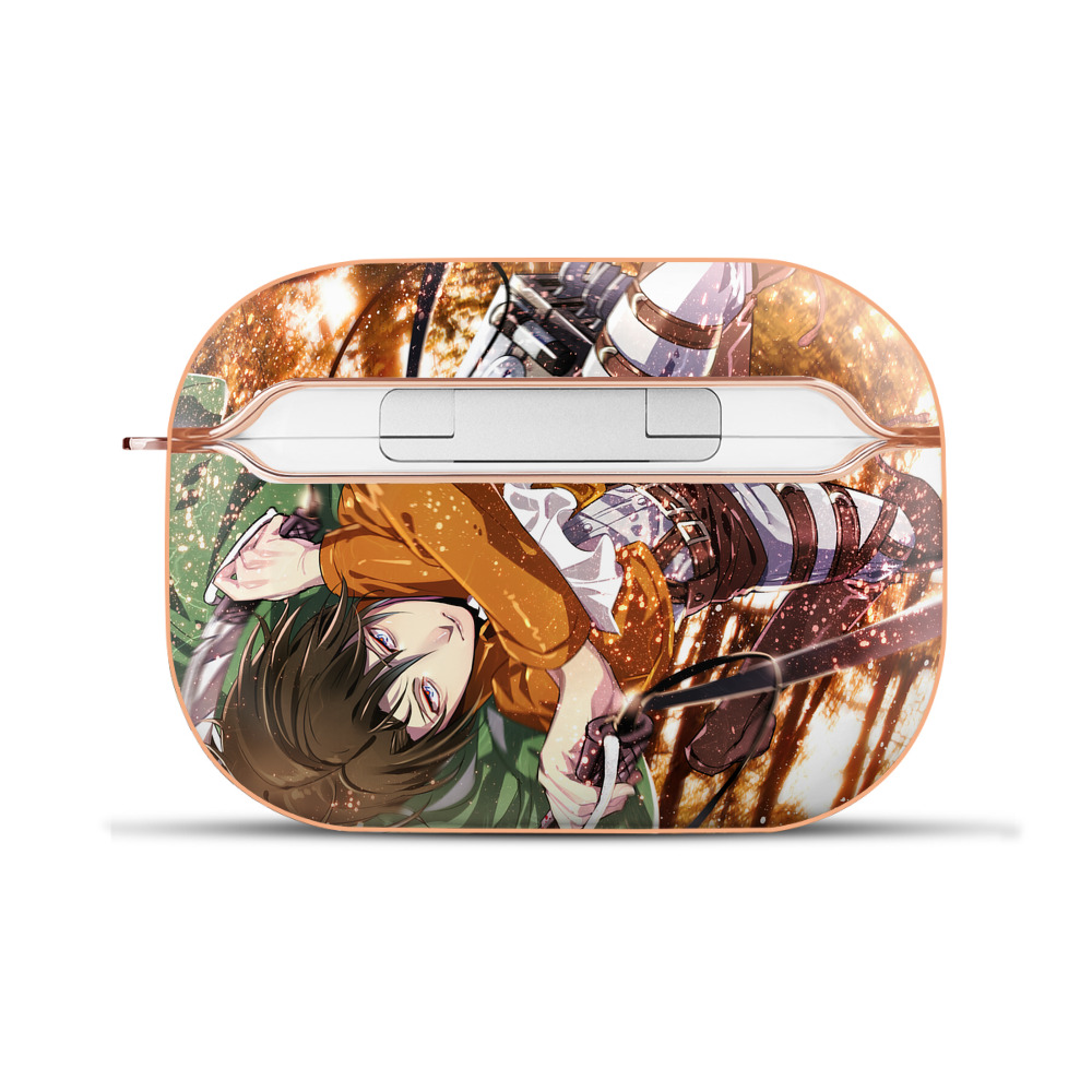 （画像用） 進撃の巨人 Attack on Titan 【AirPods Pro用】ハードシェル保護ケース｜耐衝撃・防指紋・カラビナ付き商品仕様